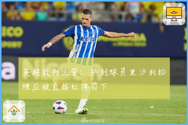 英超裁判主管：热刺球员里沙利松理应被直接红牌罚下